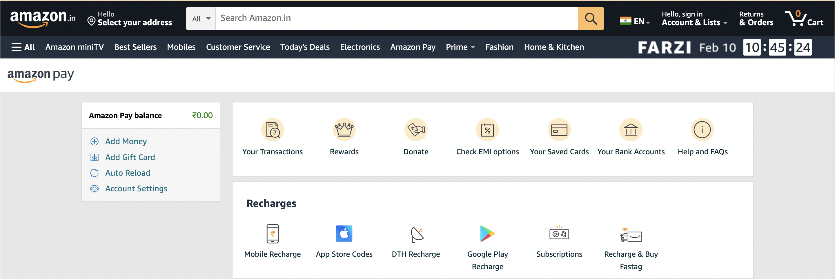 Amazon Pay